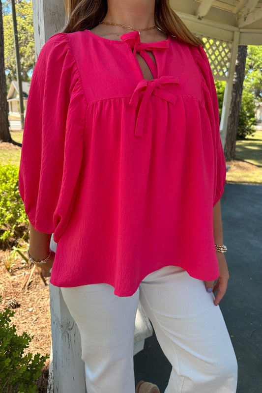 Bambi Bow Blouse