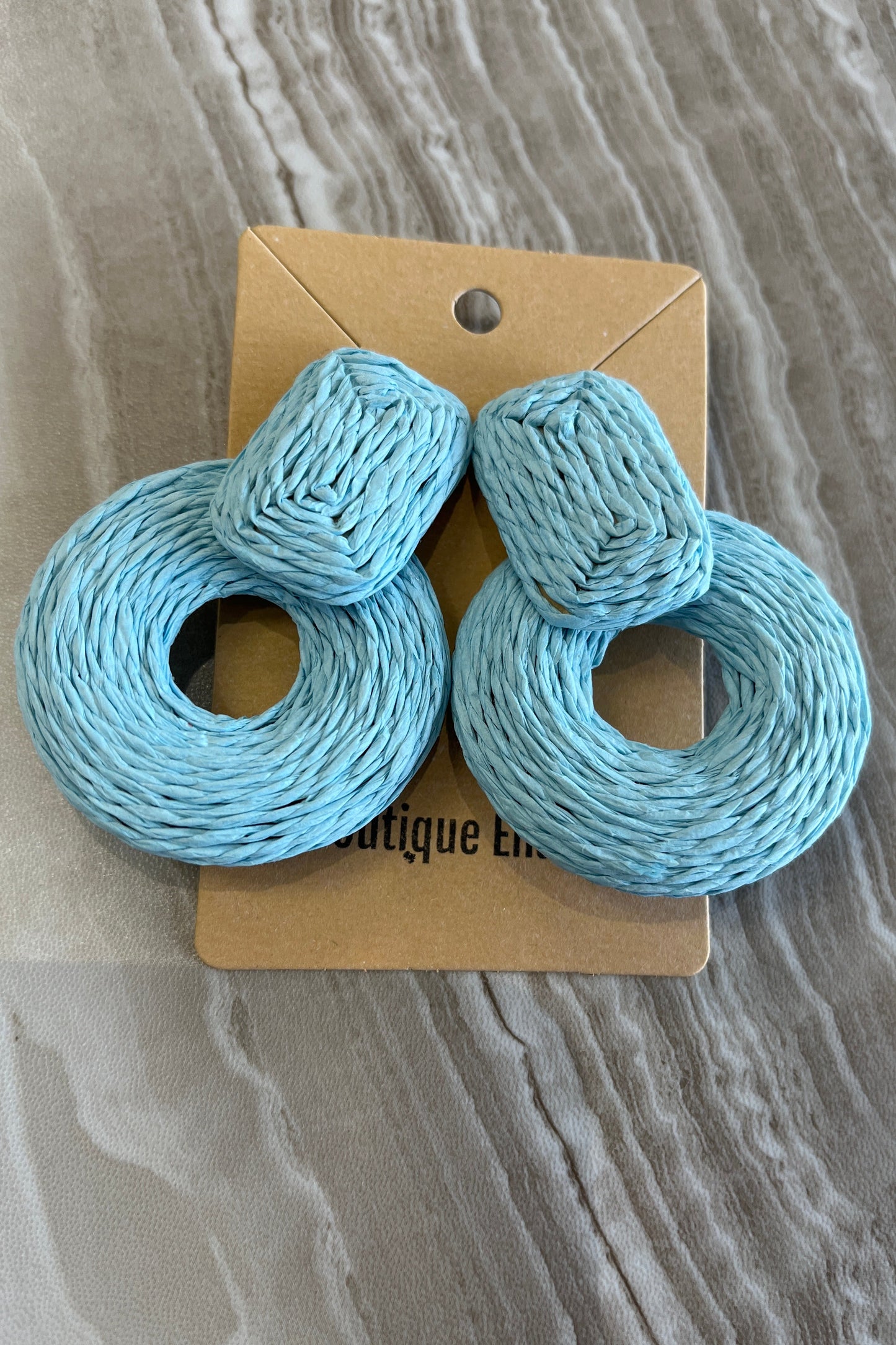 Khloe Raffia Earrings