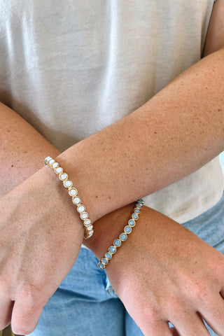 Stone Station Bracelet - Boutique EllaPar