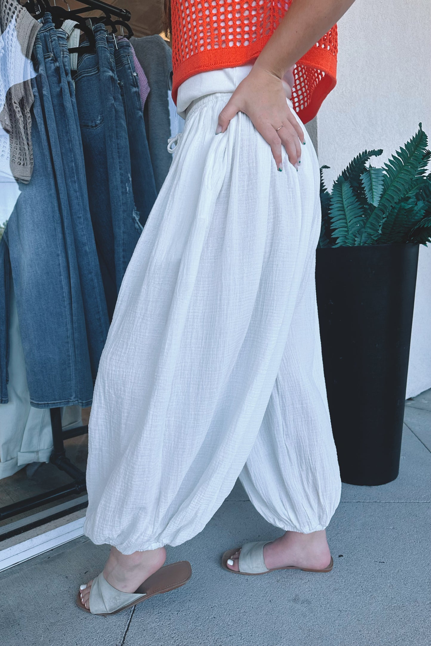 Gauze Harlem Pant