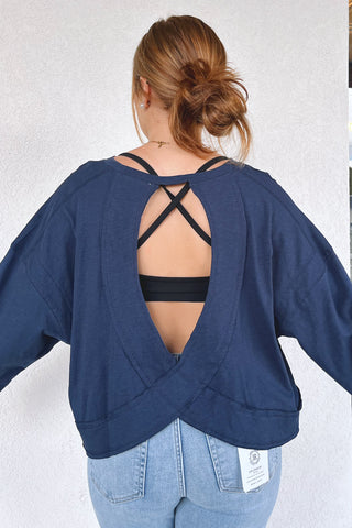 Kaia Open-Back Top