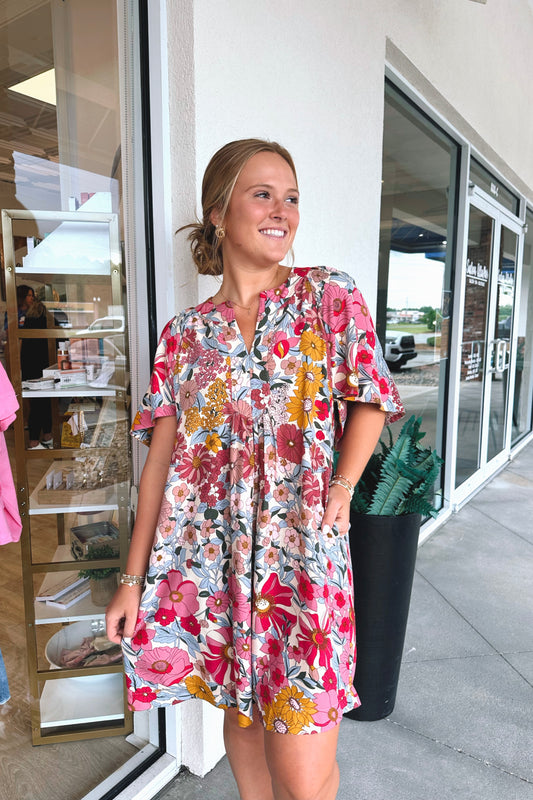 Laney Floral Dress