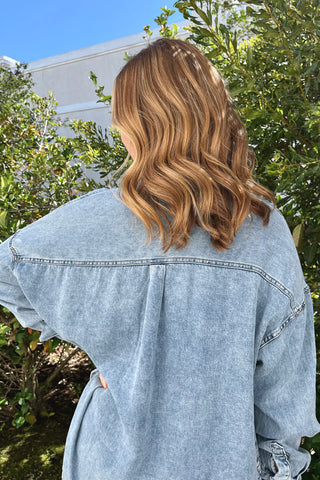 Chessa Chambray Top