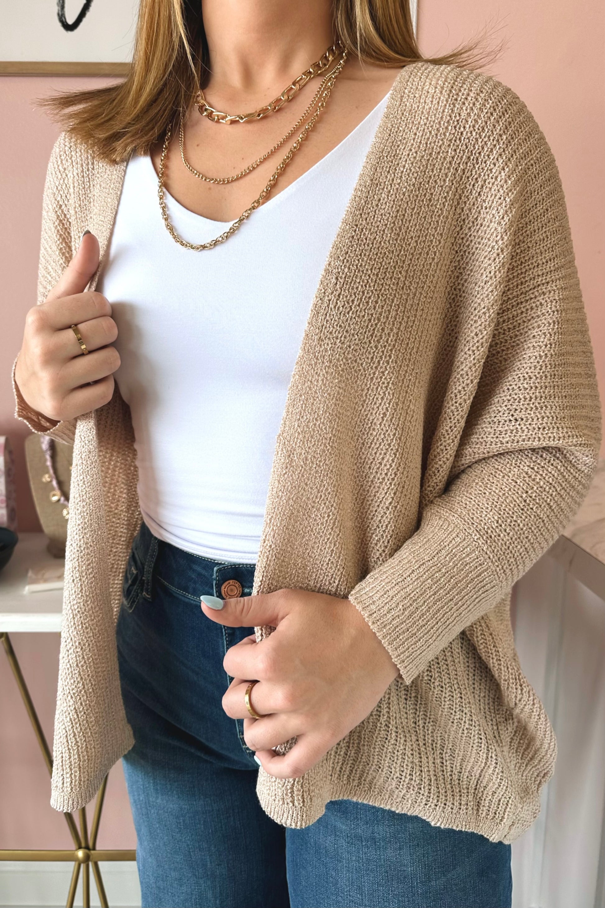 Leah Lightweight Cardigan - Boutique EllaPar