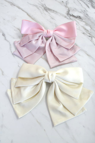 3-Bow Barette - Boutique EllaPar