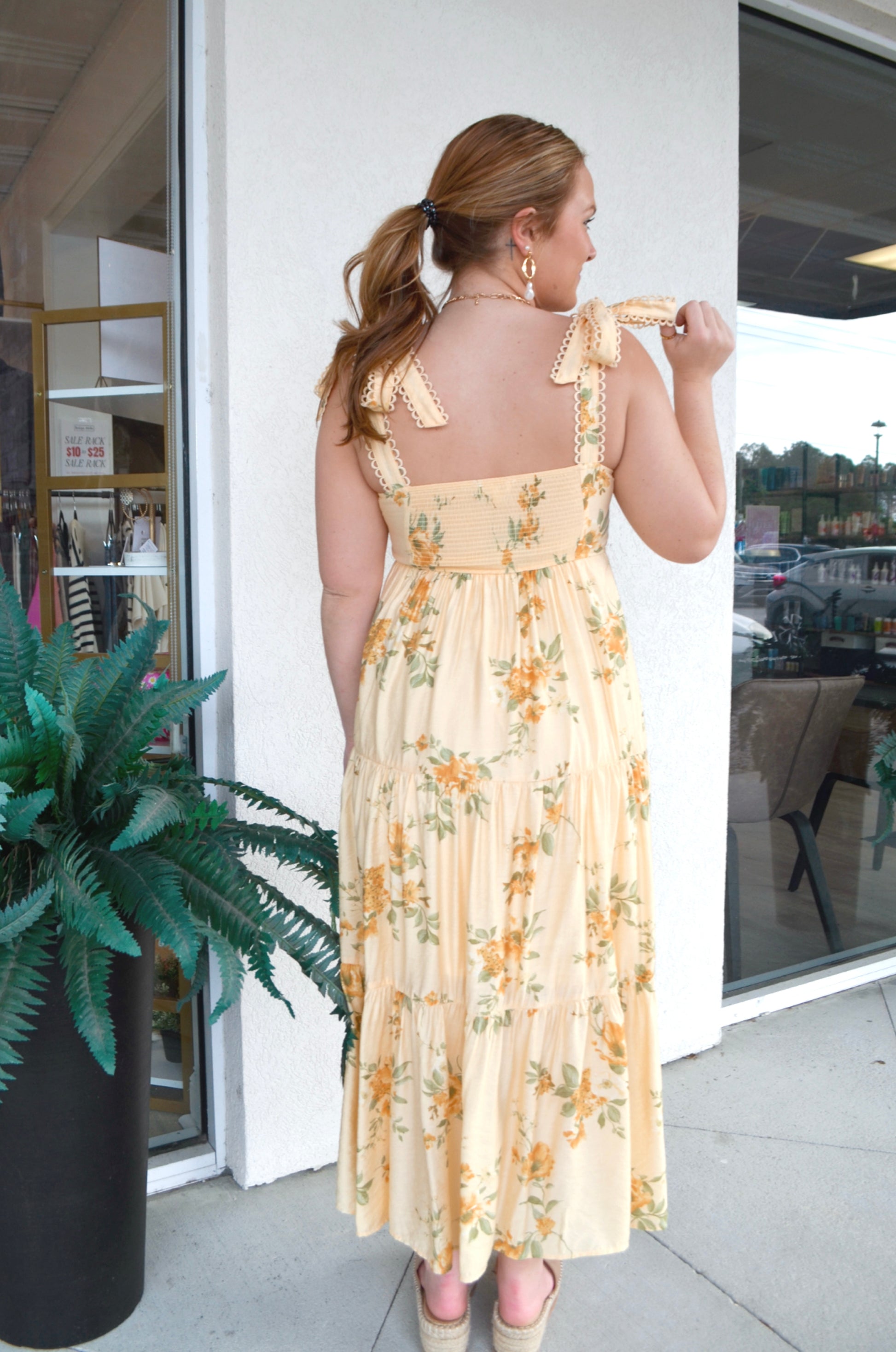 Buttercup Lace Midi - Boutique EllaPar