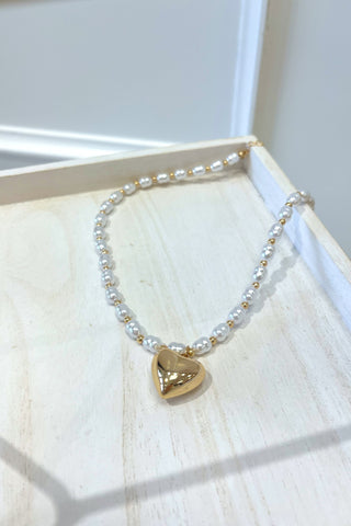Poppy Pearl Necklace - Boutique EllaPar