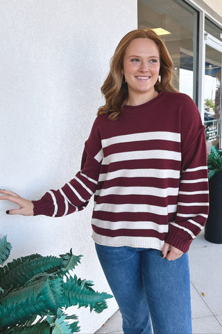 Winnie Striped Sweater