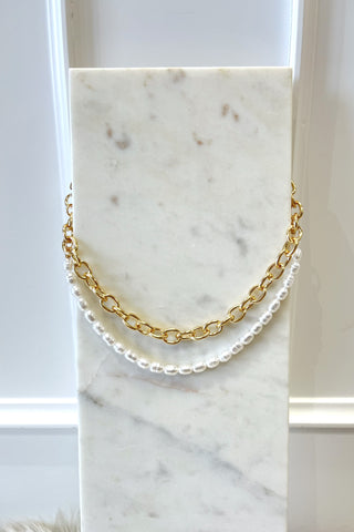 Amalfi Pearl Necklace - Boutique EllaPar