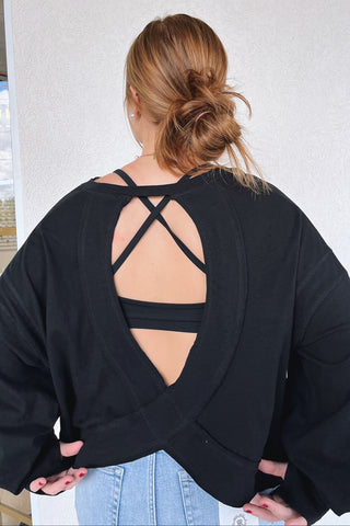 Kaia Open-Back Top
