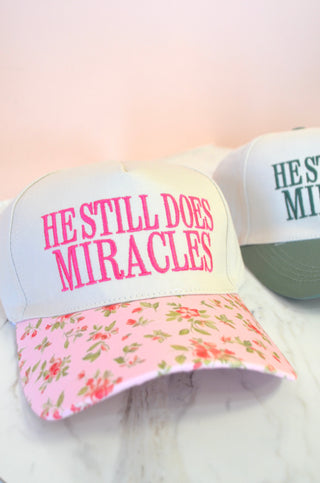 He Still Does Miracles Canvas Hat - Boutique EllaPar
