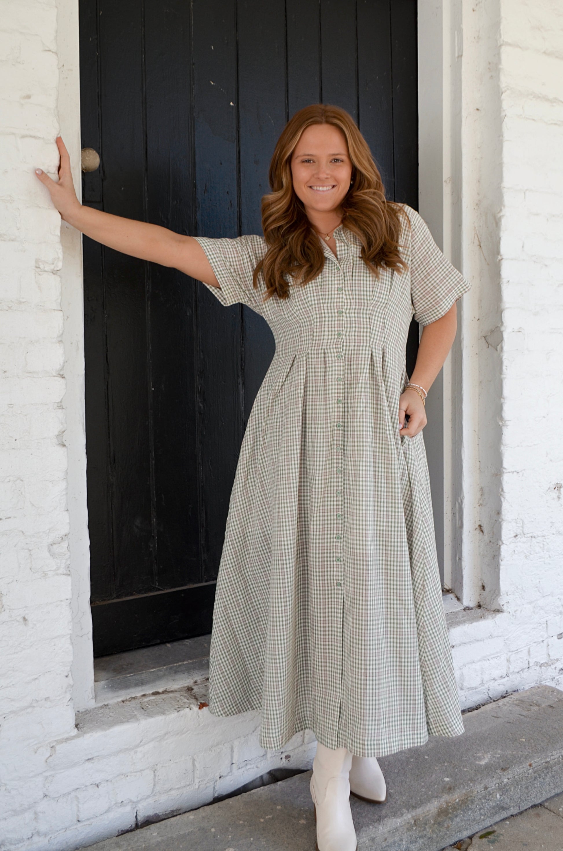 Lydia Tie-Back Maxi Dress - Boutique EllaPar