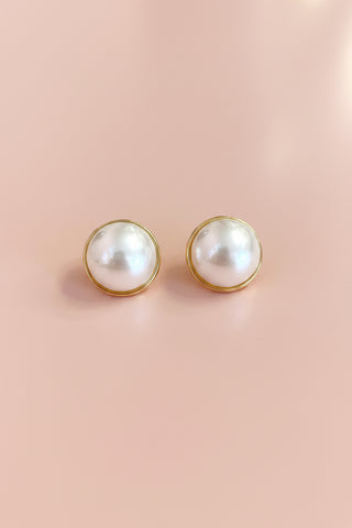 GD Pearl Dome Studs