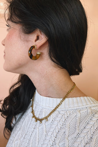 Tia Tortoise Hoops