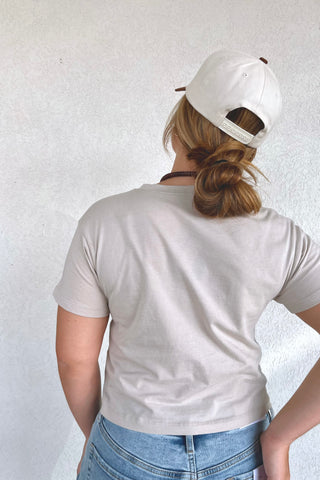 Cotton Crew Neck Tee