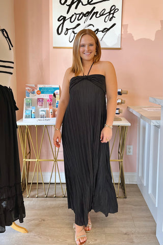 Acacia Halter Dress - Boutique EllaPar