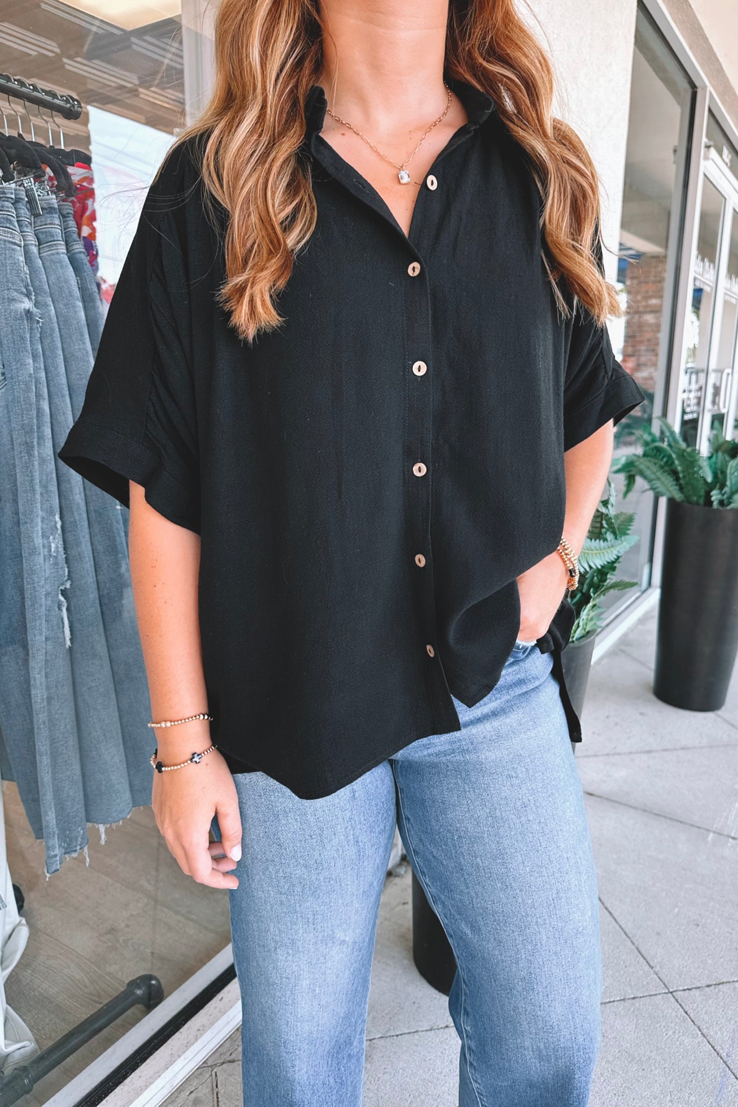 Beach Day Button-Down