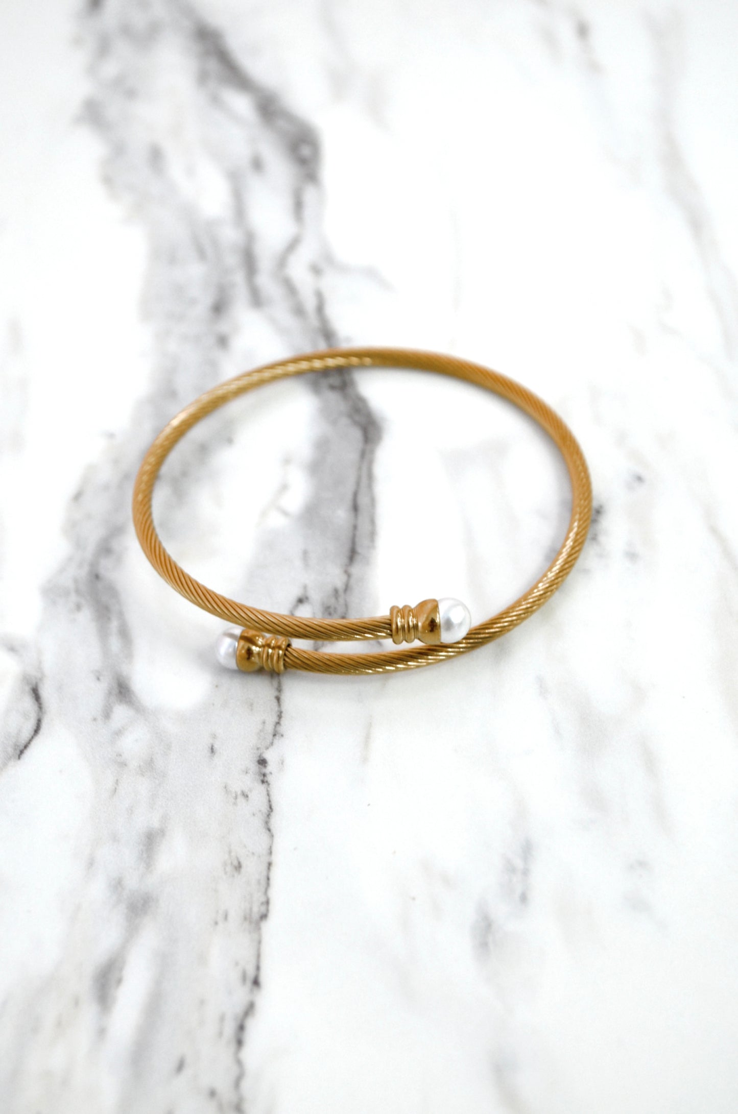 SS Coil Bangle