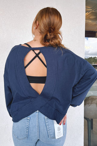 Kaia Open-Back Top