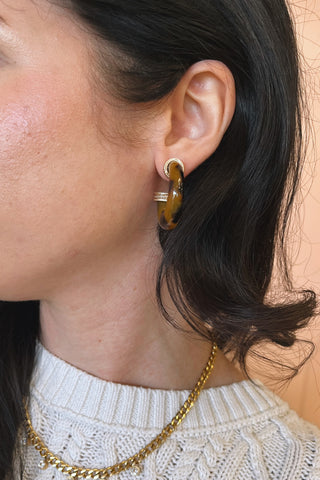 Tia Tortoise Hoops