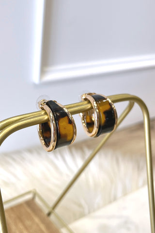 Tatum Tort Hoops - Boutique EllaPar