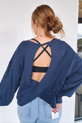 Kaia Open-Back Top