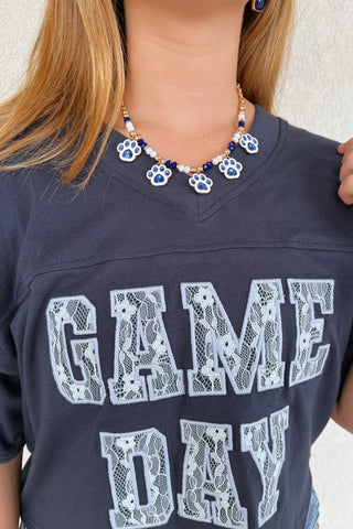 Gameday Charm Necklace - Boutique EllaPar