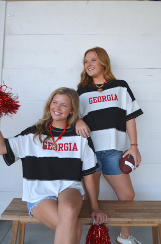 Georgia Varsity Top - Boutique EllaPar