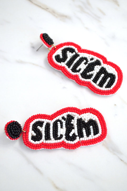 Alum Beaded Earrings