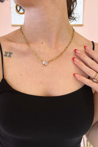 18K SS Leila Necklace
