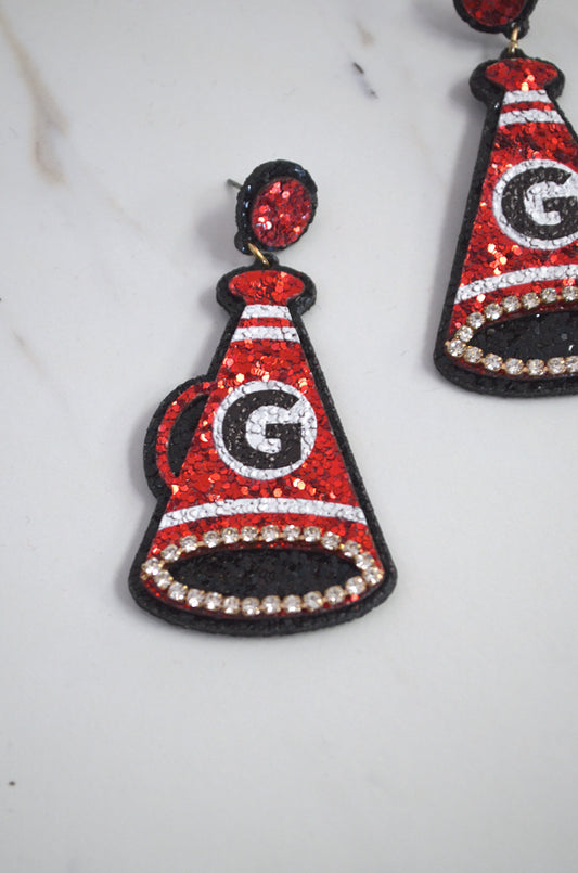 GA Megaphone Earrings