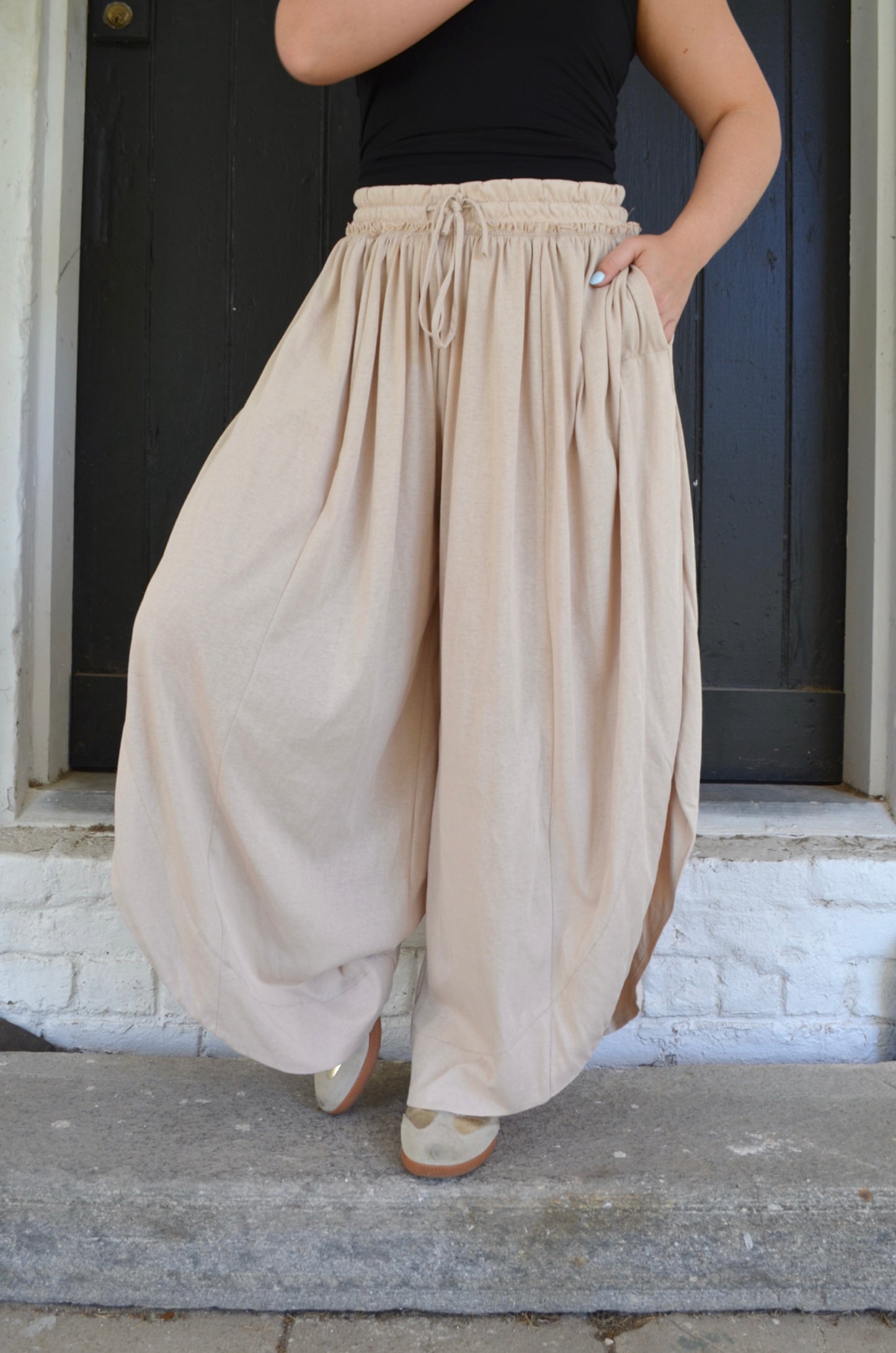 Boho Tulip Pants - Boutique EllaPar