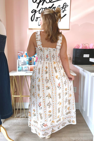 Lillian Floral Maxi Dress