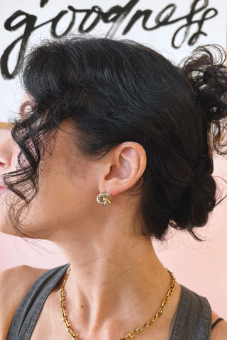 Yasmin Knot Studs - Boutique EllaPar