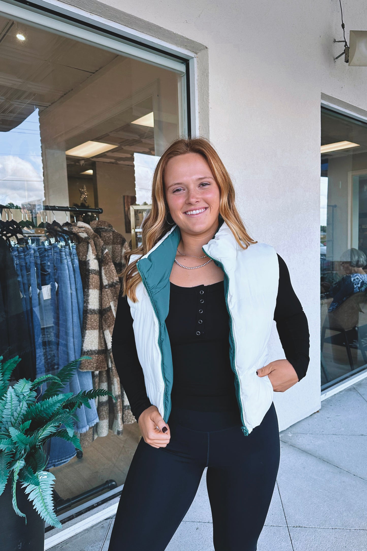 Reversible Puffer Vest