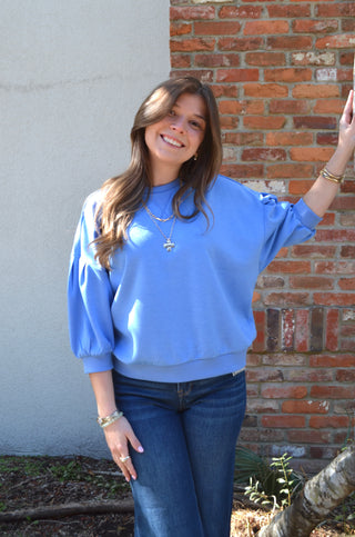 Scuba 3/4 Pullover - Boutique EllaPar
