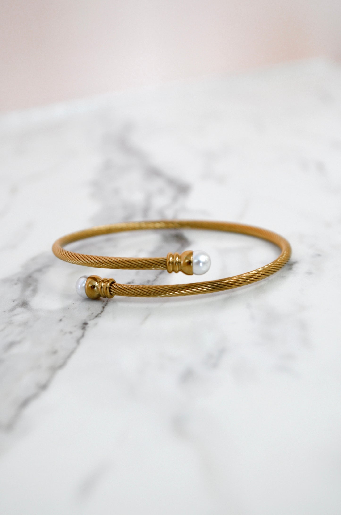 SS Coil Bangle