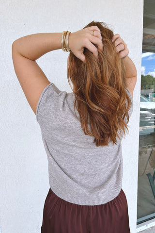 Analise Sleeveless Cardigan