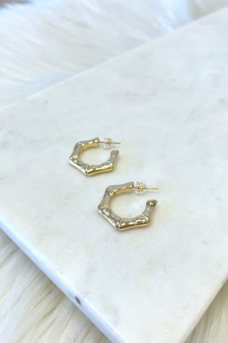 GD Bamboo Hoops - Boutique EllaPar