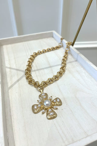 Prim Pearl Necklace - Boutique EllaPar