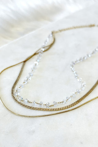 Glam Layered Necklace - Boutique EllaPar