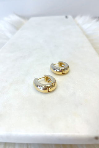18K Jaycee Hoops - Boutique EllaPar