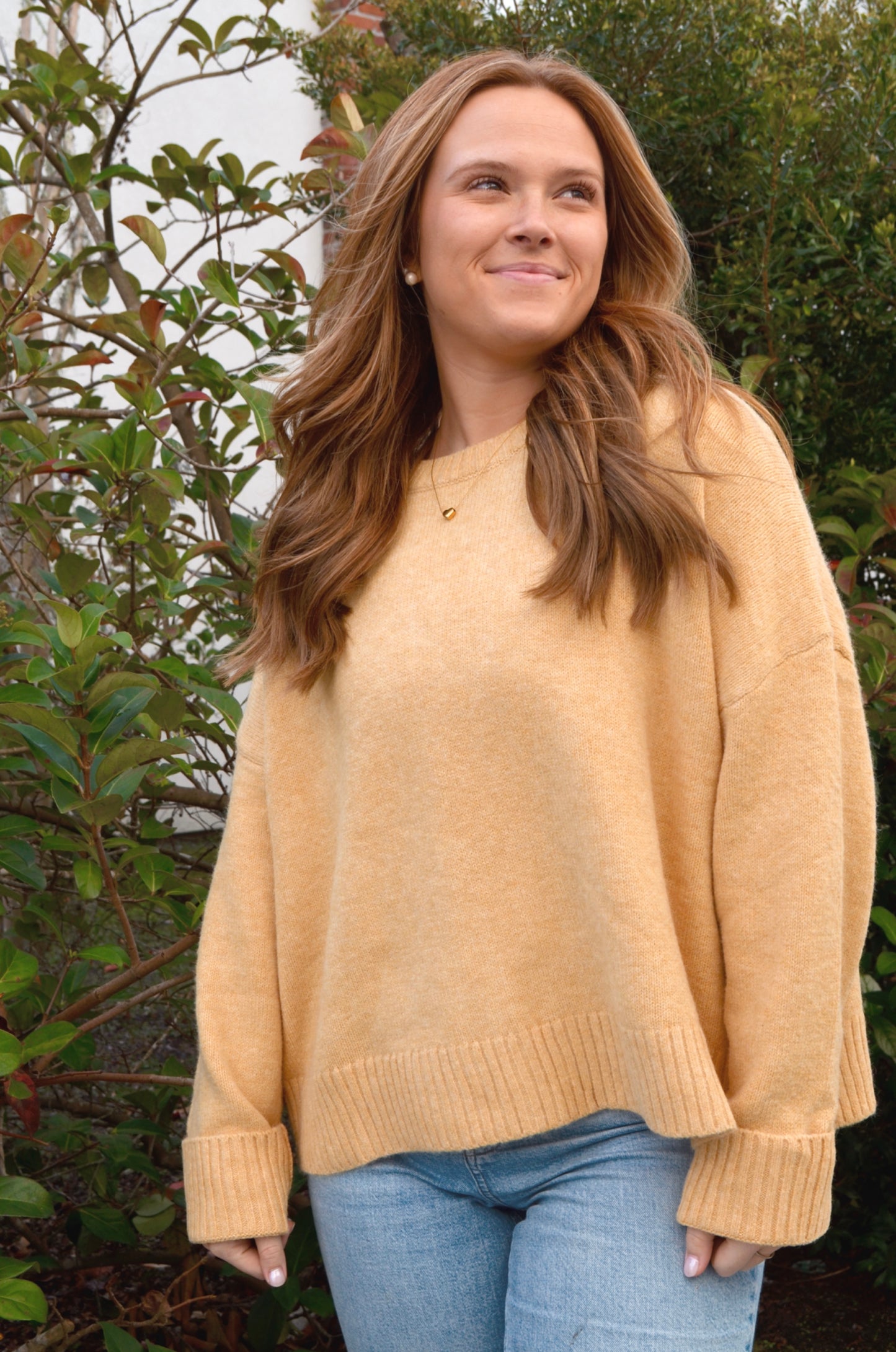 Marigold Tie-Back Sweater