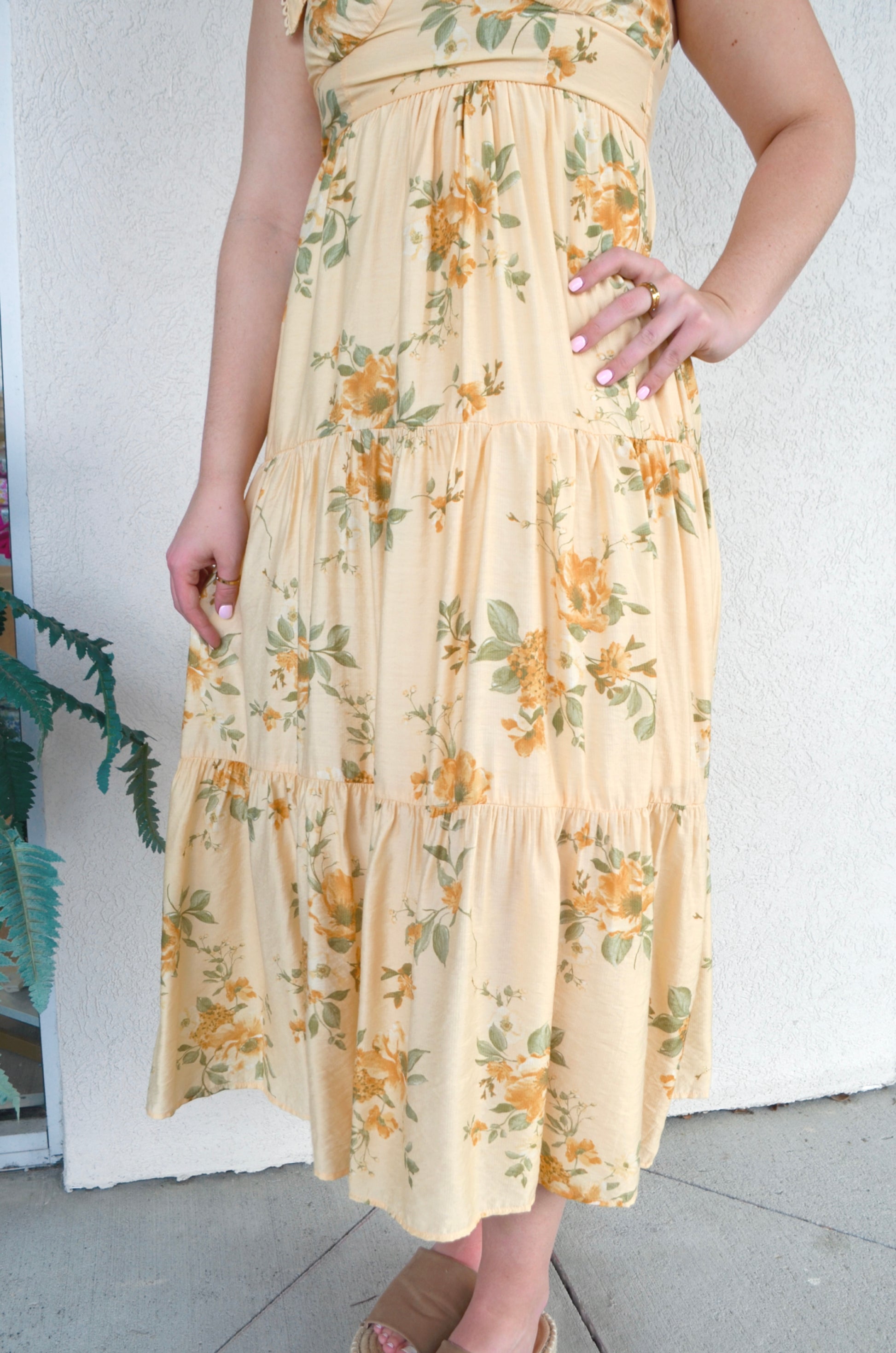 Buttercup Lace Midi - Boutique EllaPar