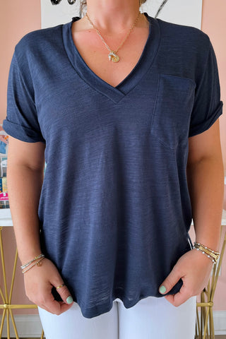Zoey V-Neck Top