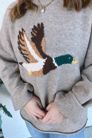 Mallard Fuzzy Sweater