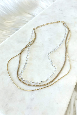 Glam Layered Necklace - Boutique EllaPar