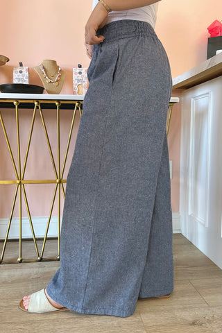 Tabitha Pinstripe Pants - Boutique EllaPar