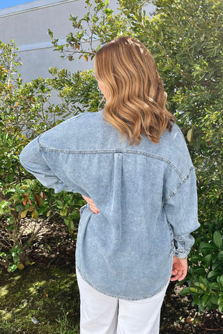 Chessa Chambray Top