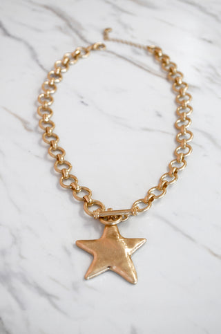 Toggle Star Necklace - Boutique EllaPar